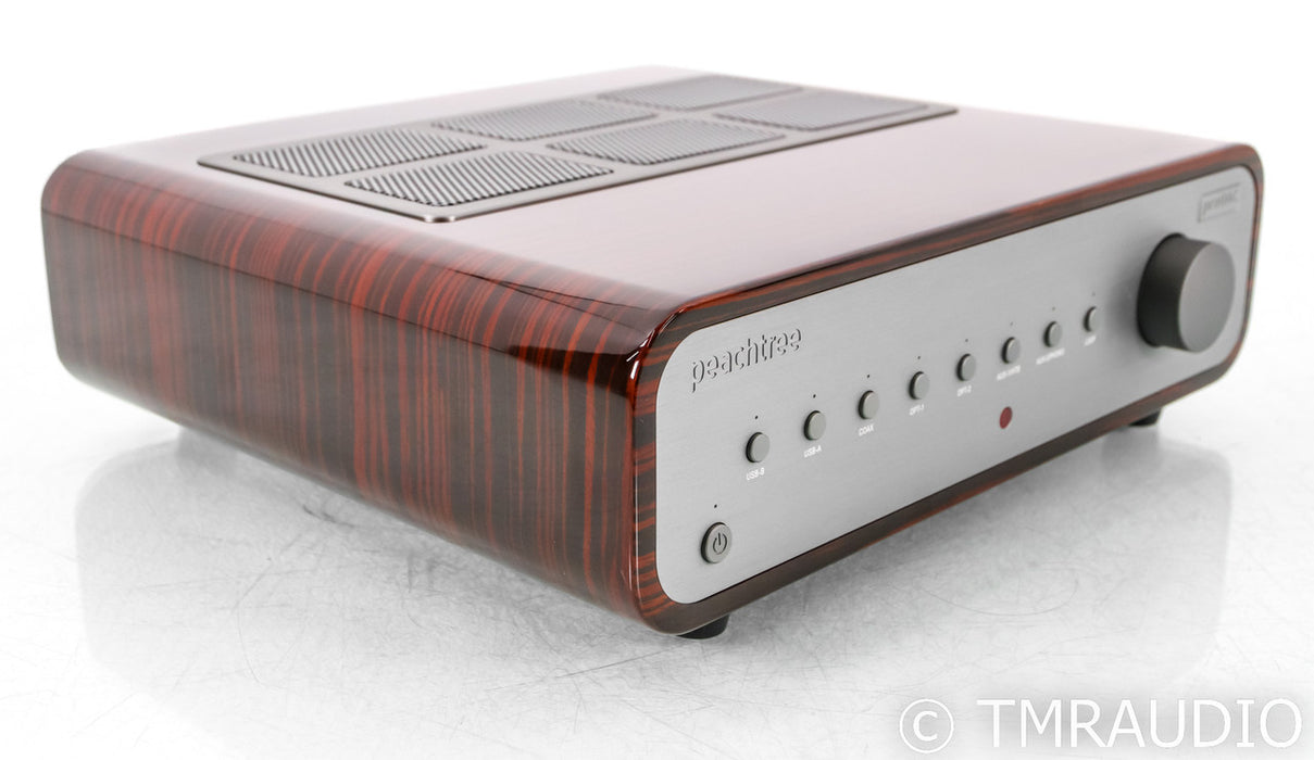 Peachtree preDAC Stereo Preamplifier / DAC; Remote; MM Phono; Gloss Mocha