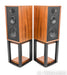 Wharfedale Linton 85th Anniversary Bookshelf Speakers; Walnut Pair w/ Stands