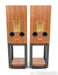 Wharfedale Linton 85th Anniversary Bookshelf Speakers; Walnut Pair w/ Stands
