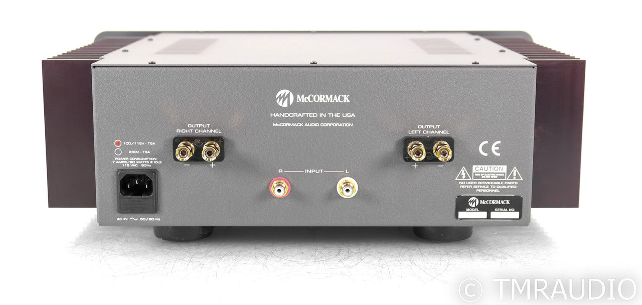 McCormack DNA-0.5 Deluxe Edition Stereo Power Amplifier; DNA0.5