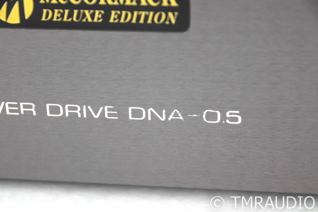 McCormack DNA-0.5 Deluxe Edition Stereo Power Amplifier; DNA0.5