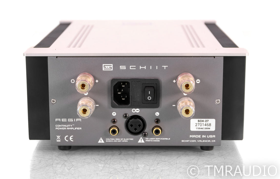 Schiit Aegir Stereo Power Amplifier; Silver