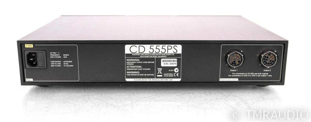 Naim CD 555PS Power Supply; Black (For Naim Products Only)