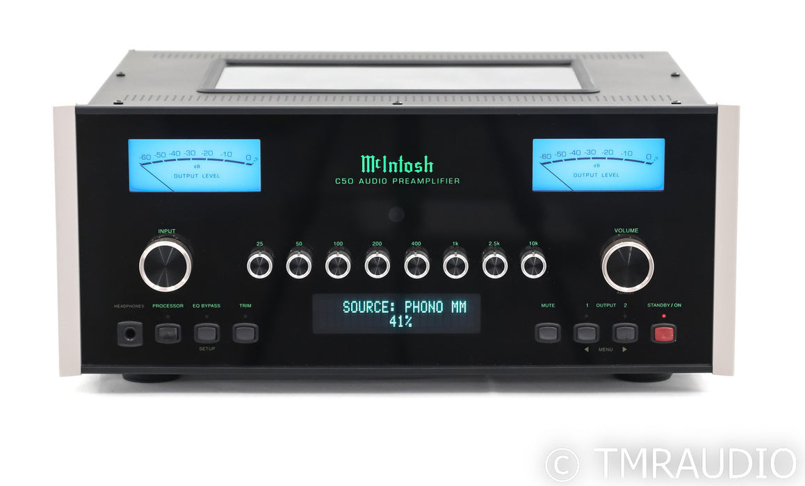 McIntosh C50 Stereo Preamplifier; C-50; MM / MC Phono; Remote
