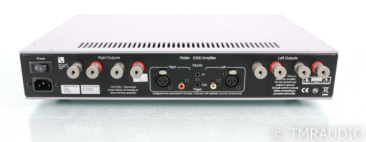 PS Audio Stellar S300 Stereo Power Amplfiier; Silver (Used)