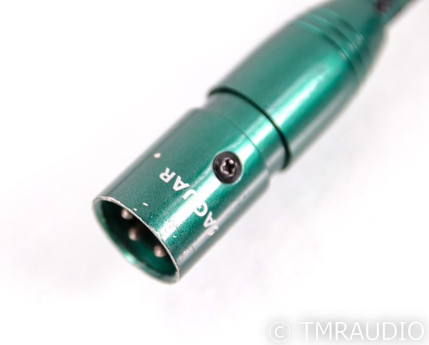 AudioQuest Jaguar XLR Cables; 1m Pair Balanced Interconnects; 36v DBS