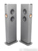 KEF LS60 Wireless Powered Floorstanding Speakers; Titanium Grey Pair; Remote