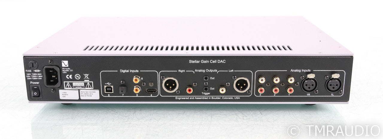 PS Audio Stellar Gain Cell DAC / Preamplifier; D/A Converter; Silver (Used)