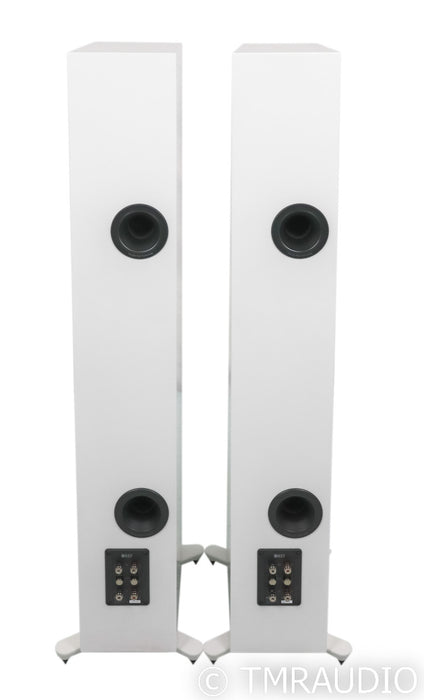 KEF R11 Floorstanding Speakers; White Pair w/ Grills; R-11