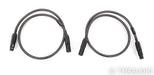 WireWorld Silver Eclipse XLR Cables; Series 7; 1m Pair Balanced Interconnects