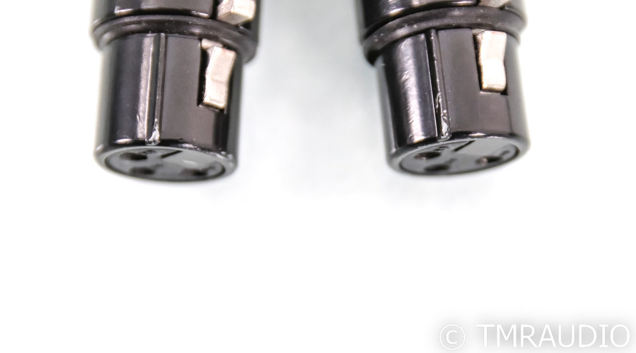 WireWorld Silver Eclipse XLR Cables; Series 7; 1m Pair Balanced Interconnects