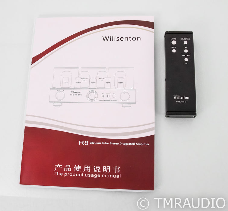 Willsenton R8 Stereo Tube Integrated Amplifier; Remote; R-8