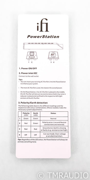 iFi PowerStation AC Power Line Conditioner; Surge Protector