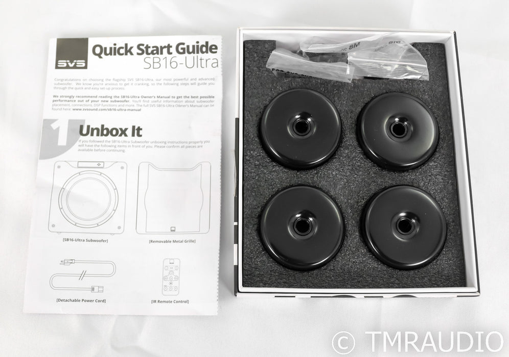 SVS SB16-Ultra 16 Powered Subwoofer; SB-16 Ultra; Piano Black