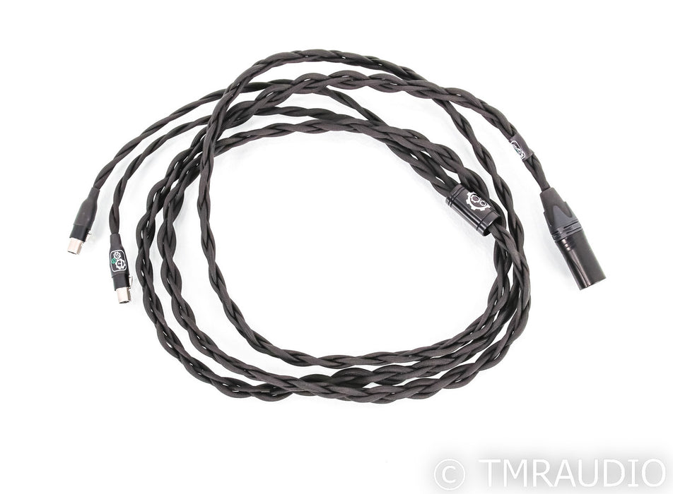 Forza AudioWorks Noir HPC MkII 4-Pin XLR Headphone Cable; 2.5m