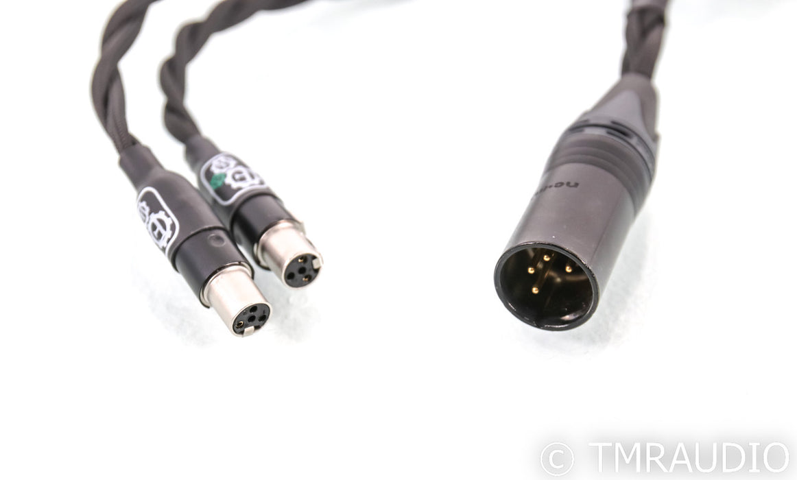 Forza AudioWorks Noir HPC MkII 4-Pin XLR Headphone Cable; 2.5m