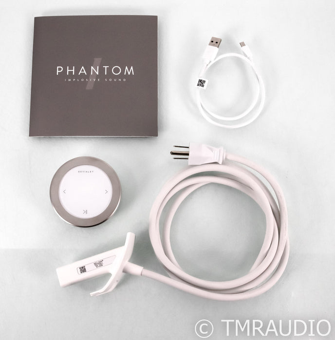 Devialet Phanom I 108db Wireless Speaker; White & Gold