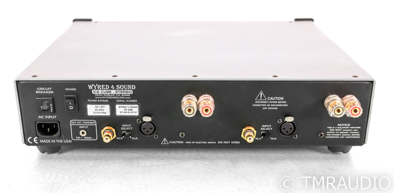 Wyred 4 Sound ST-500 Stereo Power Amplifier; ST500