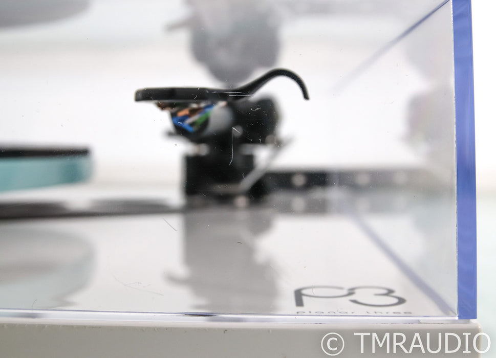 Rega Planar 3 Belt Drive Turntable; P3; White (No Cartridge)