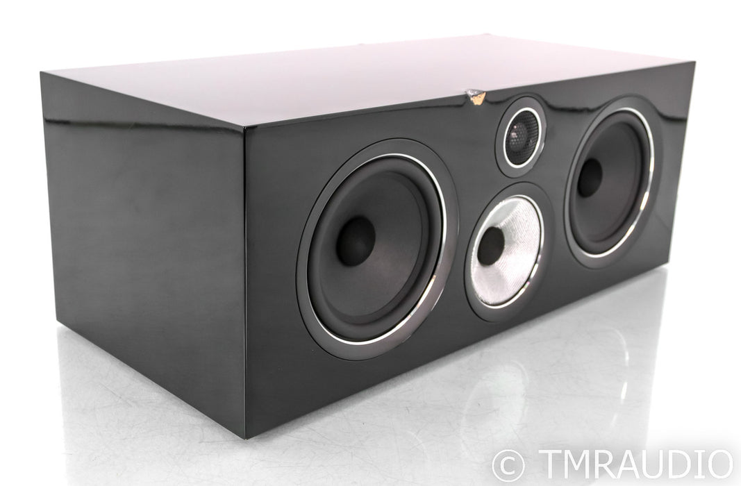 B&W HTM71 S2 Center Channel Speaker; Piano Black