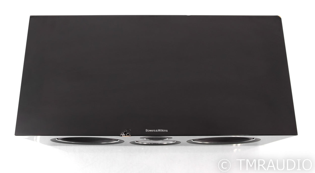 B&W HTM71 S2 Center Channel Speaker; Piano Black