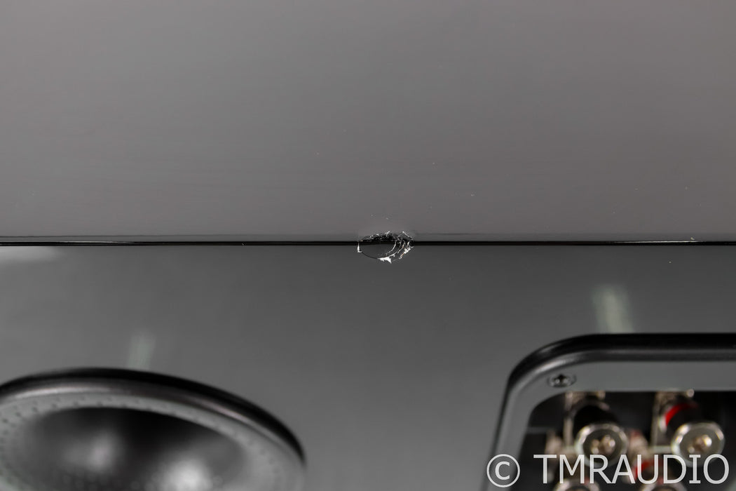 B&W HTM71 S2 Center Channel Speaker; Piano Black