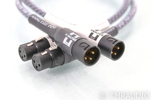 Analysis Plus Solo Crystal Oval XLR Cables; 0.5m Pair Balanced Interconnects