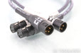 Analysis Plus Solo Crystal Oval XLR Cables; 0.5m Pair Balanced Interconnects