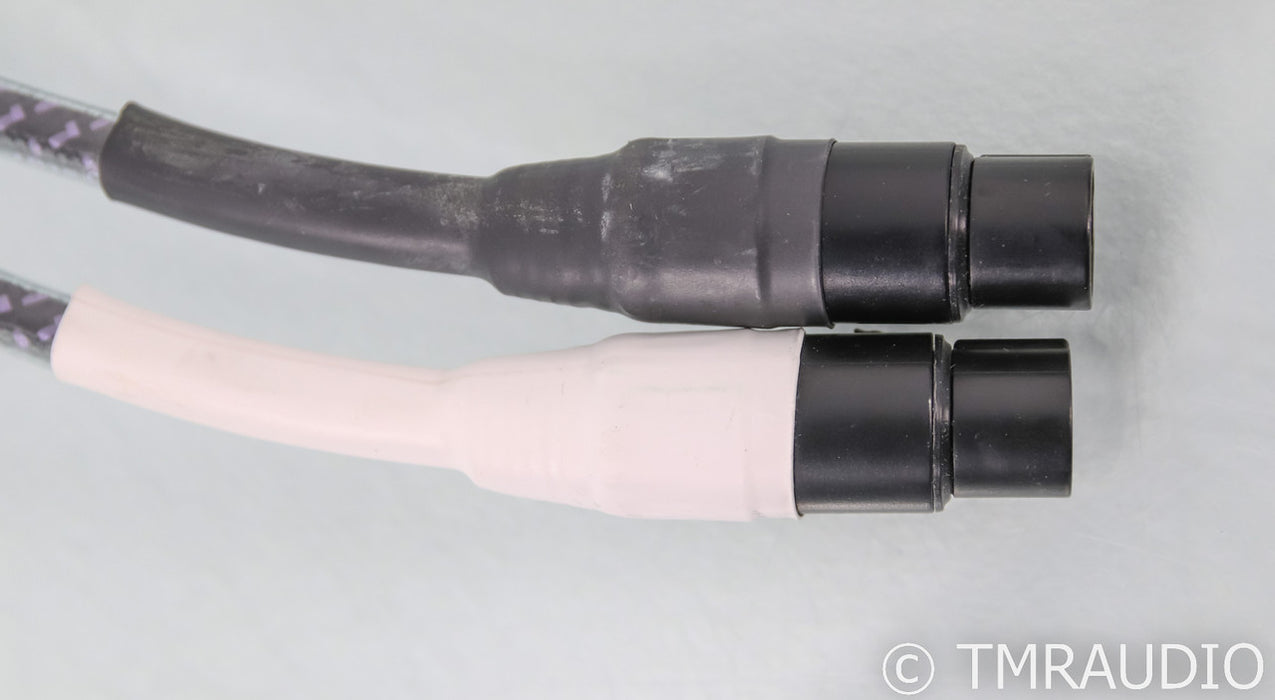 Analysis Plus Solo Crystal Oval XLR Cables; 1m Pair Balanced Interconnects