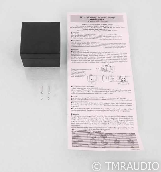 Hana SL MC Phono Cartridge; Moving Coil