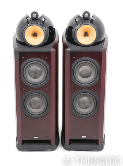 B&W Nautilus 802 Floorstanding Speakers; Cherrywood Pair; N802