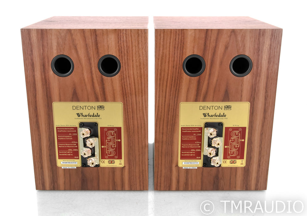 Wharfedale Denton 85th Anniversary Edition Bookshelf Speakers; Walnut Pair