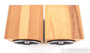 Zu Audio Custom Cube Bookshelf Speakers; Natural Hickory Pair