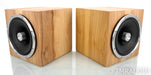 Zu Audio Custom Cube Bookshelf Speakers; Natural Hickory Pair