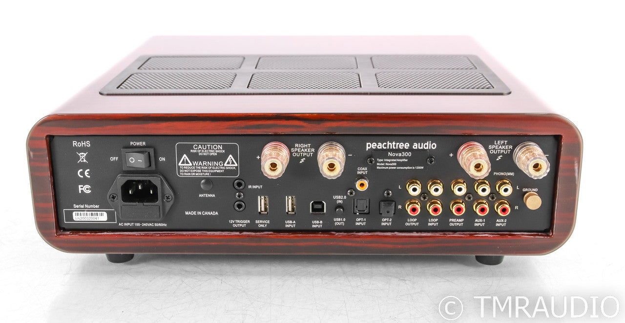 Peachtree Nova300 Stereo Integrated Amplifier; Nova-300; Remote