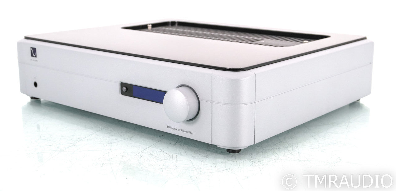 PS Audio BHK Signature Stereo Tube Preamplifier; Remote; Silver (Used)