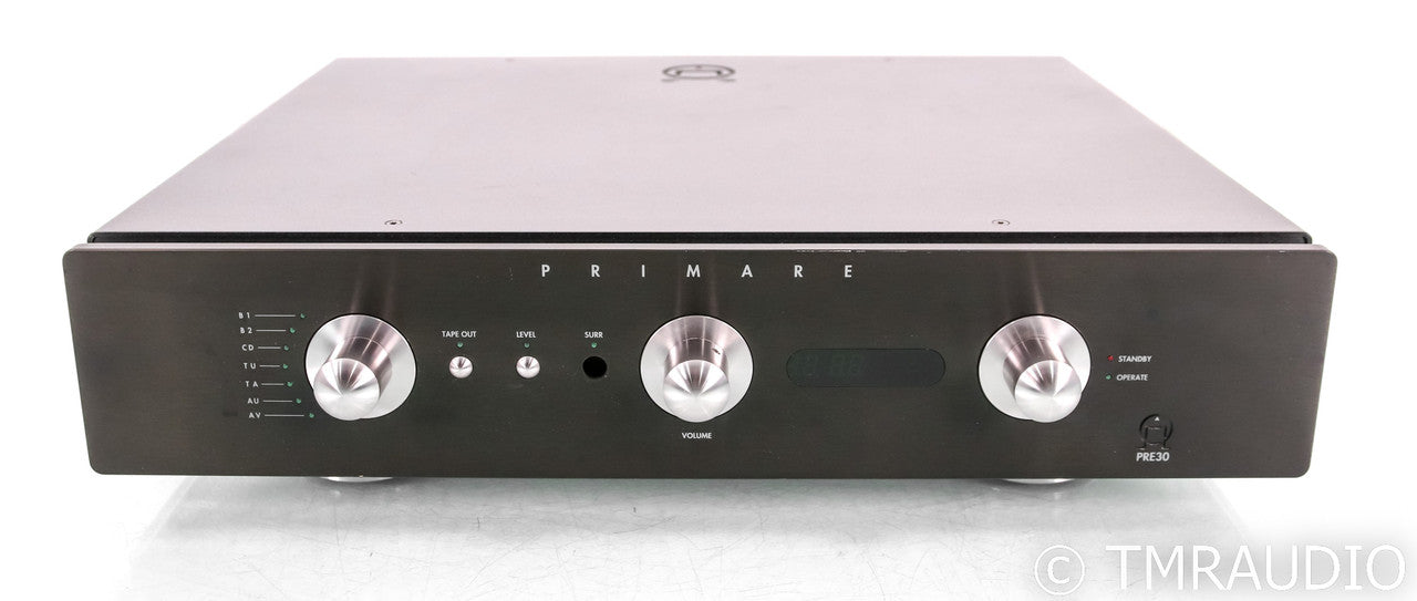 Primare PRE30 Stereo Preamplifier; Remote; Black