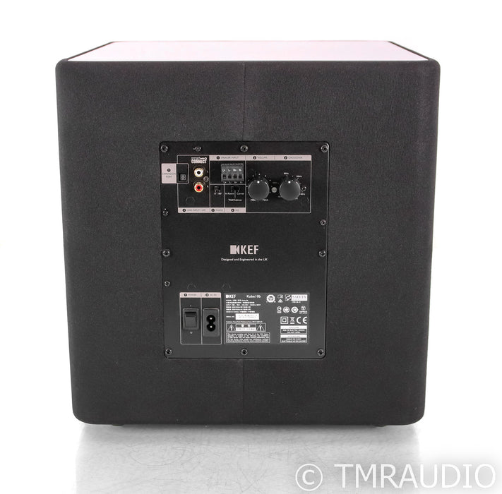KEF Kube10b 10" Powered Subwoofer; Kube 10-B; Black