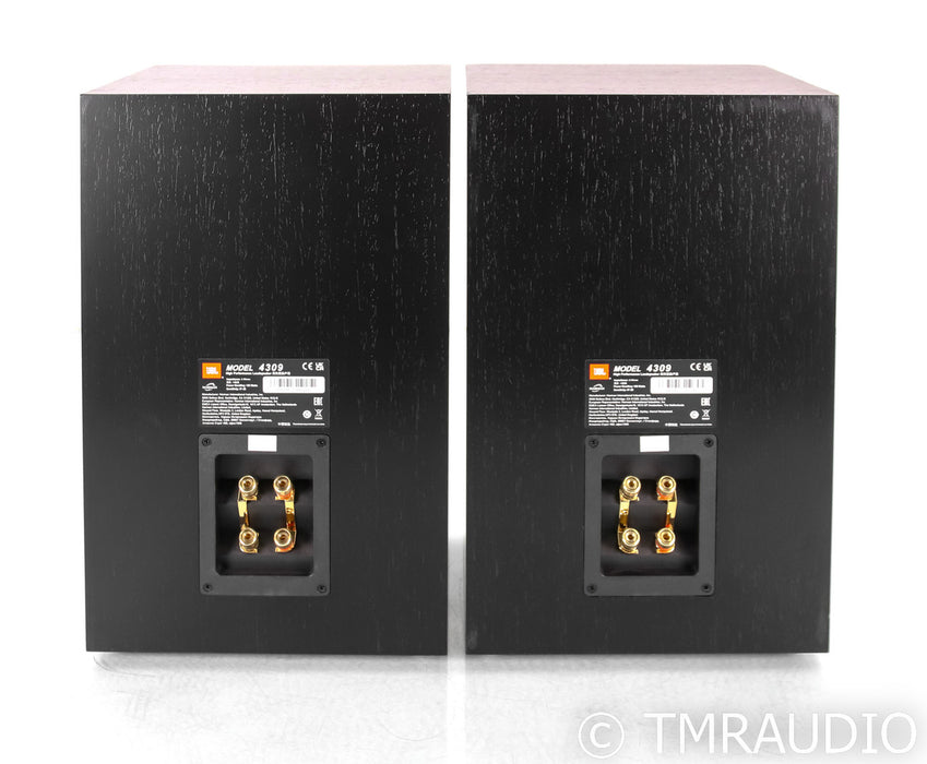 JBL Model 4309 Bookshelf Speakers; Black Pair