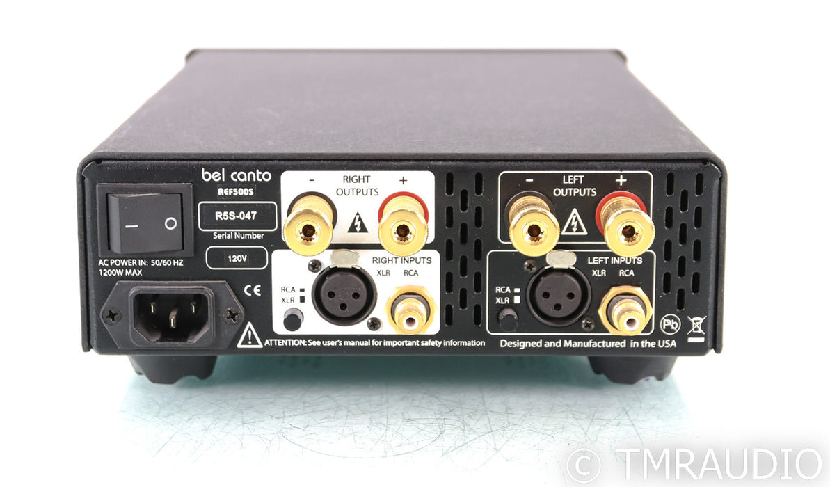 Bel Canto REF500s Stereo Power Amplifier; REF-500s; e.One Series