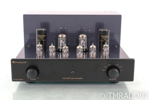PrimaLuna EVO 400 Stereo Tube Preamplifier; Remote; Black