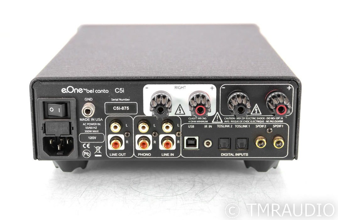 Bel Canto C5i Stereo Integrated Amplifier / DAC; C-5i; D/A Converter; USB
