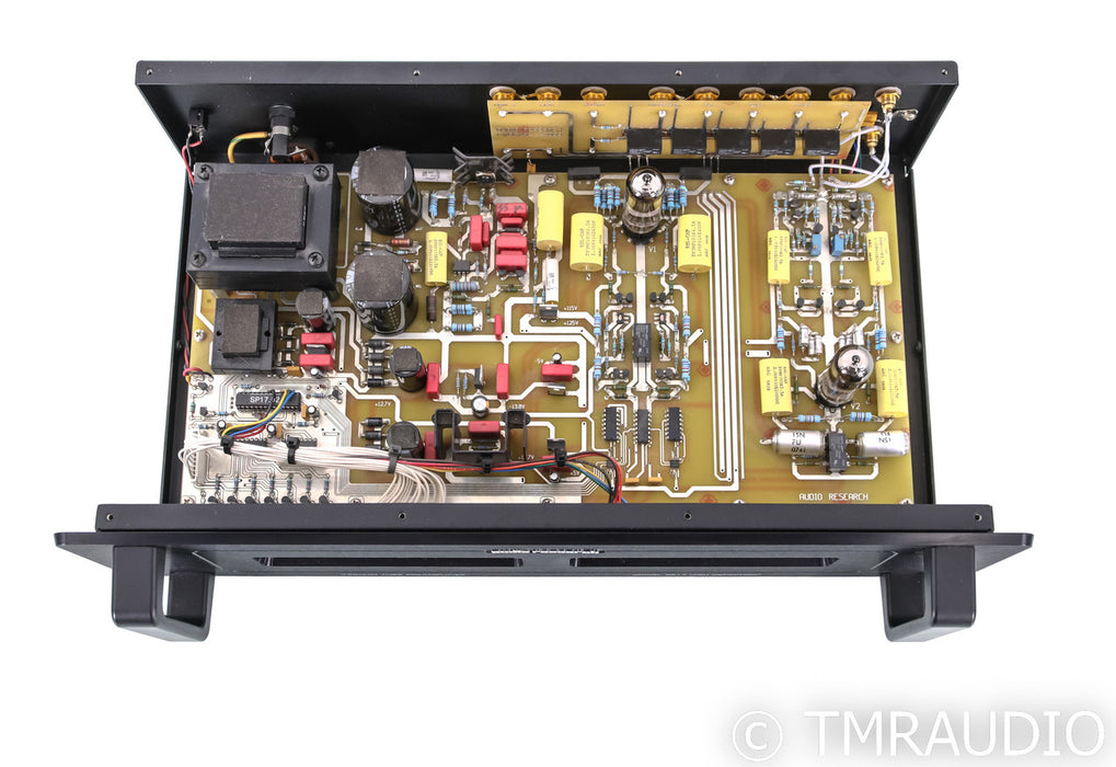 Audio Research SP17 Stereo Tube Hybrid Preamplifier; Remote; MM / MC Phono; Black
