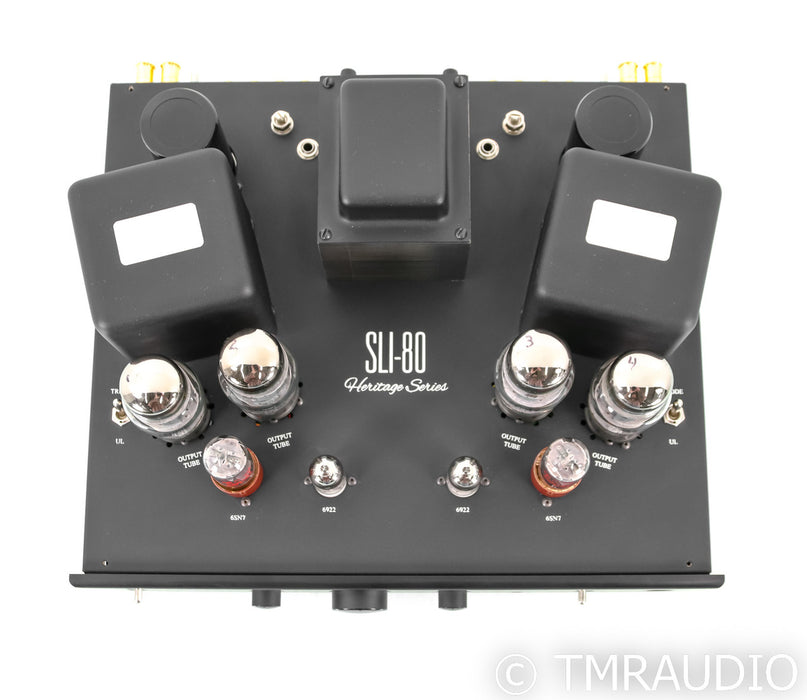 Cary Audio SLI-80HS Stereo Tube Integrated Amplifier; Remote; Heritage Series