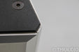 YG Acoustics Carmel Floorstanding Speakers; Brushed Aluminum Pair