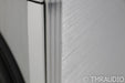 YG Acoustics Carmel Floorstanding Speakers; Brushed Aluminum Pair
