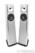 YG Acoustics Carmel Floorstanding Speakers; Brushed Aluminum Pair