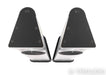 YG Acoustics Carmel Floorstanding Speakers; Brushed Aluminum Pair