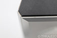 YG Acoustics Carmel Floorstanding Speakers; Brushed Aluminum Pair