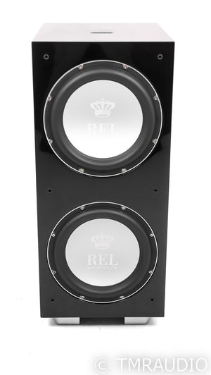 REL 212/SX Dual 12" Powered Subwoofer; 212SX; Piano Black